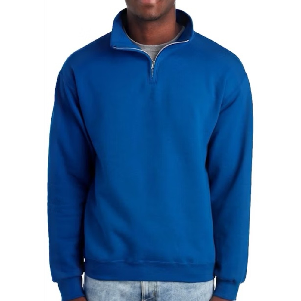 Gear For Sports Men's Royal Blue Zip-Up Sweater
